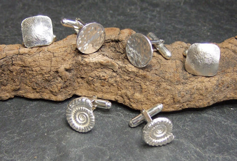 Sterling silver cufflinks