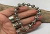 Indian style silver bracelet