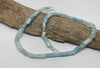 Aquamarine gemstone necklace