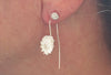 Poppy head  earrings