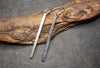 Long square earrings