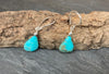 Turquoise  silver earrings