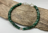 Emerald gemstone bracelet