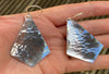 Sterling silver hanging earrings