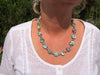 Larimar  stone necklace