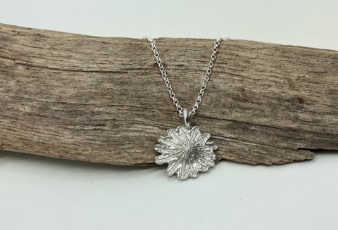 Poppy silver Pendant