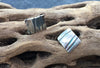 Square indented studs