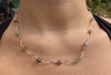 Tourmaline heart necklace