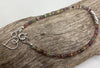 Small Tourmaline beads and sterling silver
