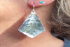 Sterling silver hanging earrings
